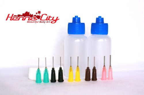 1 oz Applicator bottles - Qty 2, 10 tips