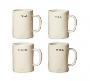 Bike Mugs Set of 4