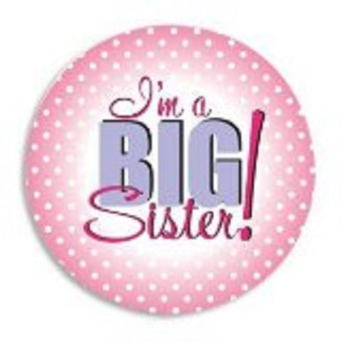 2 INCH ANNOUNCEMENT BUTTON - BIG SISTER