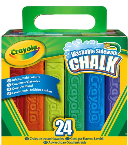 24 ct. Sidewalk Chalk, w/Tropical Colors