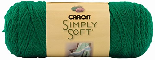 Caron Simply Soft Yarn - Solid Kelly Green 315 Yards 6 OZ