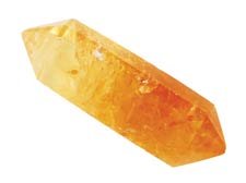 Double Terminated Citrine Points, 1 to 2 inches