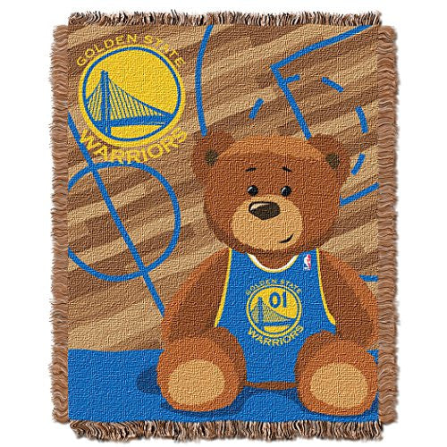 Golden State Warriors Half Court NBA "Half-Court" Baby Woven Jacquard Throw