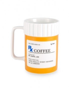 Coffee Mug Rimmed 16fl Oz - Rx