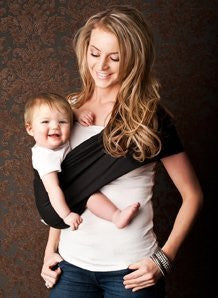 Seven Everyday Slings Baby Carrier Sling Color Black Size 4/Medium