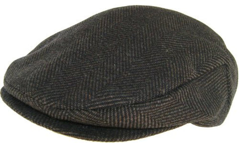 Vintage Cap - Brown Herringbone