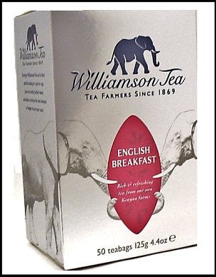 Williamson English Breakfast Tea 50 Teabags