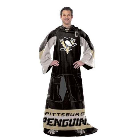 Pittsburgh Penguins NHL "Uniform" Adult Comfy Throw, 48"x 71"