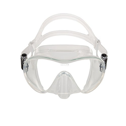 Frameless Single Window Diving Snorkeling Mask, Clear