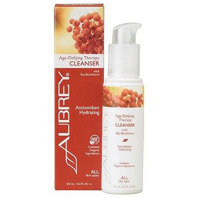 Aubrey Age-Defying Therapy Antioxidant Hydrating Cleanser with Sea Buckthorn -- 3.4 fl oz