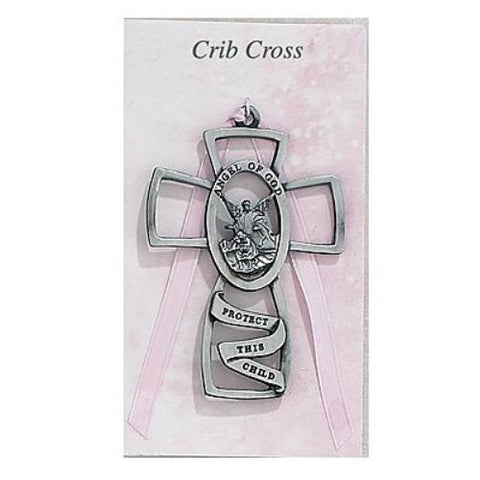 Guardian Angel Cross/Pink Card 10"
