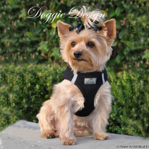 American River Ultra Choke Free Dog Harness, Black, X- Small