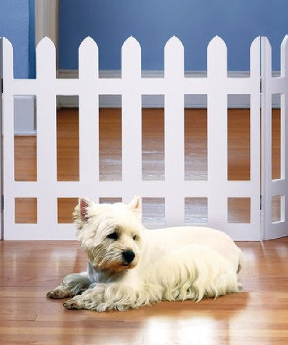 White Picket Fence Gate