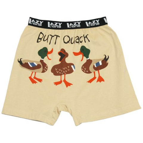 Lazy One Comical Boxers, Butt Quack, S