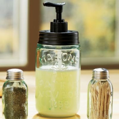 Pint Mason Jar Soap Dispenser