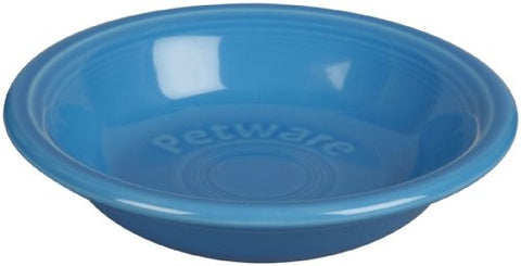 Fiesta Petware Cat Bowl - Peacock - 6.25 ounce