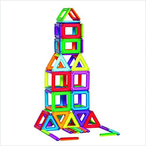 PowerClix Magnetic 3D Building System - 68 Pieces