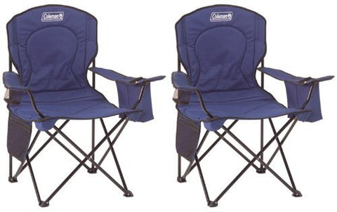 OVERSIZE QUAD CHAIR WITH COOLER - BLUE