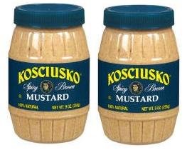 Kosciusko Mustard Spicy Brown 9.0 Oz