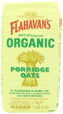 Flahavans Organic Porridge 1Kg (35.2oz)