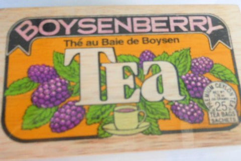Boysenberry Tea in Wood Box - 25 Tea Bags