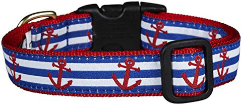 Up Country Anchors Aweigh Dog Collar - Small