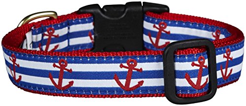 Up Country - Anchors Aweigh Dog Collar - X-Small