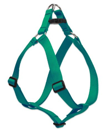 Lupine 1" Basics Collection - Green, 19"-28" Step-In Harness