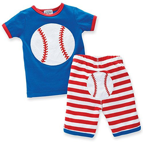 Baseball 2 Piece Set,Size: 0-6 Months