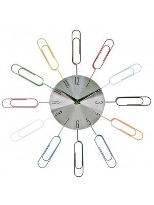 Paper Clip It Clock