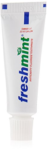 Freshmint Toothpaste, 0.6 oz. Fluoride Toothpaste (laminated tube)