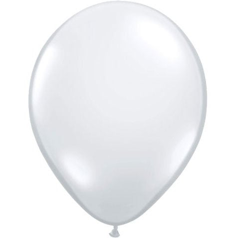 5" Diamond Clear Qualatex Jewel Tone Latex