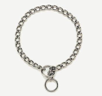 Coastal Pet Products DCP553026 26-Inch Titan Heavy Chain Dog Training Choke/Collar with 3mm Link, Chrome