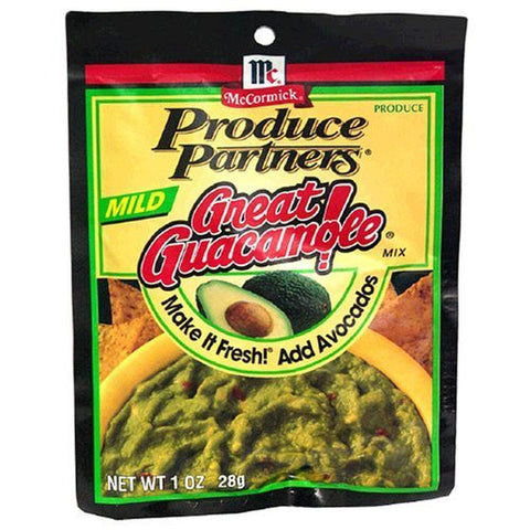Great Guacamole Seasoning Mix, Mild 1.0 Oz