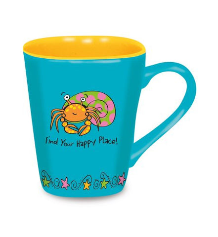 The Love Mug - Find Your Happy Place - Hermit Crab