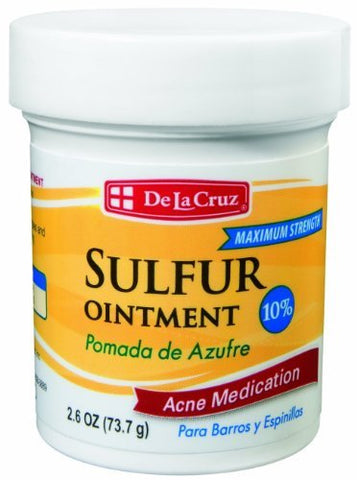 Sulfur Ointment (for acne) 2.6 oz.