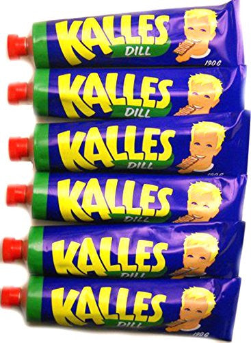 Kalles Caviar Tube with Dill, 6.7 oz