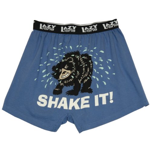 Lazy One Comical Boxers, Shake It! Bear, M