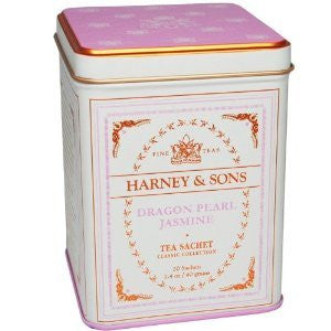 Classic Dragon Pearl Jasmine - 20 Sachet Tin, 4 Packs