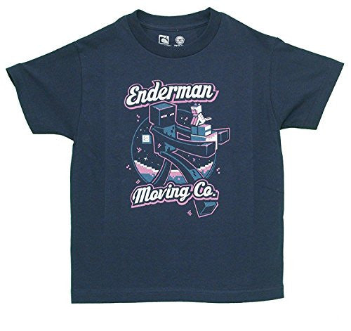 Minecraft Enderman Moving Company Youth Tee, Youth Large