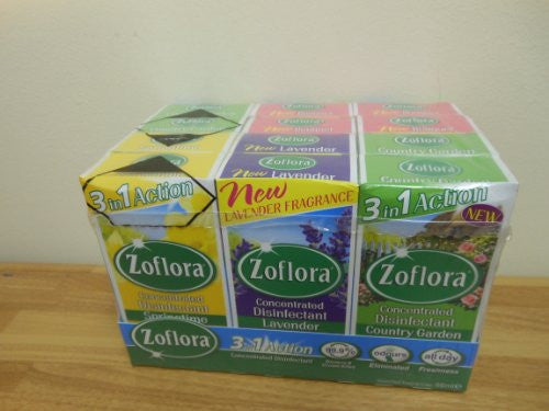 Zoflora Assortment A Concentrated Disinfectant (12X56ml)