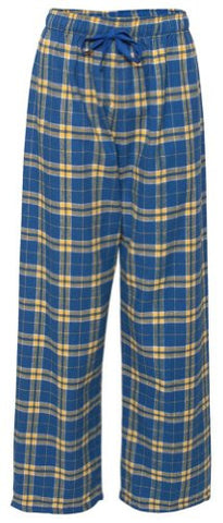 Flannel Pant - Royal/Gold, Small