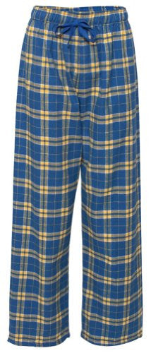 Flannel Pant - Royal/Gold, X-Large
