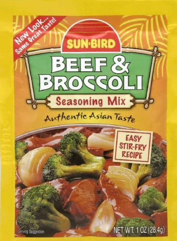 Beef & Broccoli Seasoning Mix 1.0 OZ (Pack of 4)