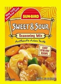 Sweet & Sour Seasoning Mix 0.87 OZ (Pack of 4)