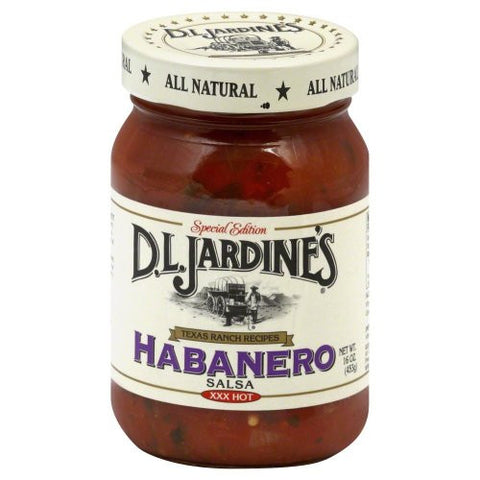 D.L. Jardine's Habanero Salsa, XXX Hot 16 oz