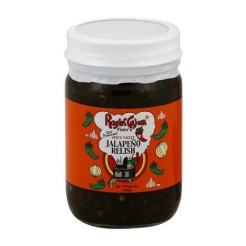 Ragin' Cajun Foods Spicy Sweet Jalapeno Relish 12oz