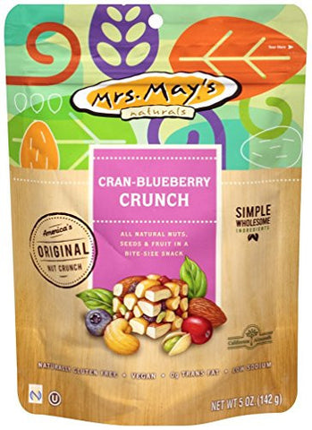 Mrs. May's Crunch, Cran Blueberry, 5 Ounce