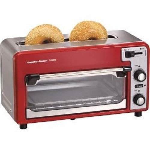 Toastation Toaster & Oven - Red