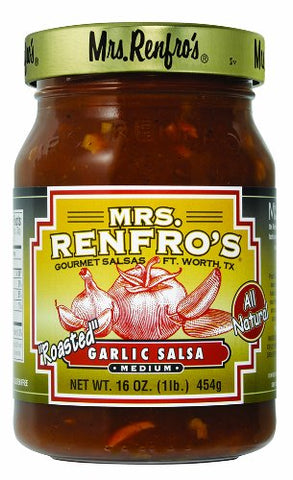 Mrs. Renfro Garlic Salsa 16 oz